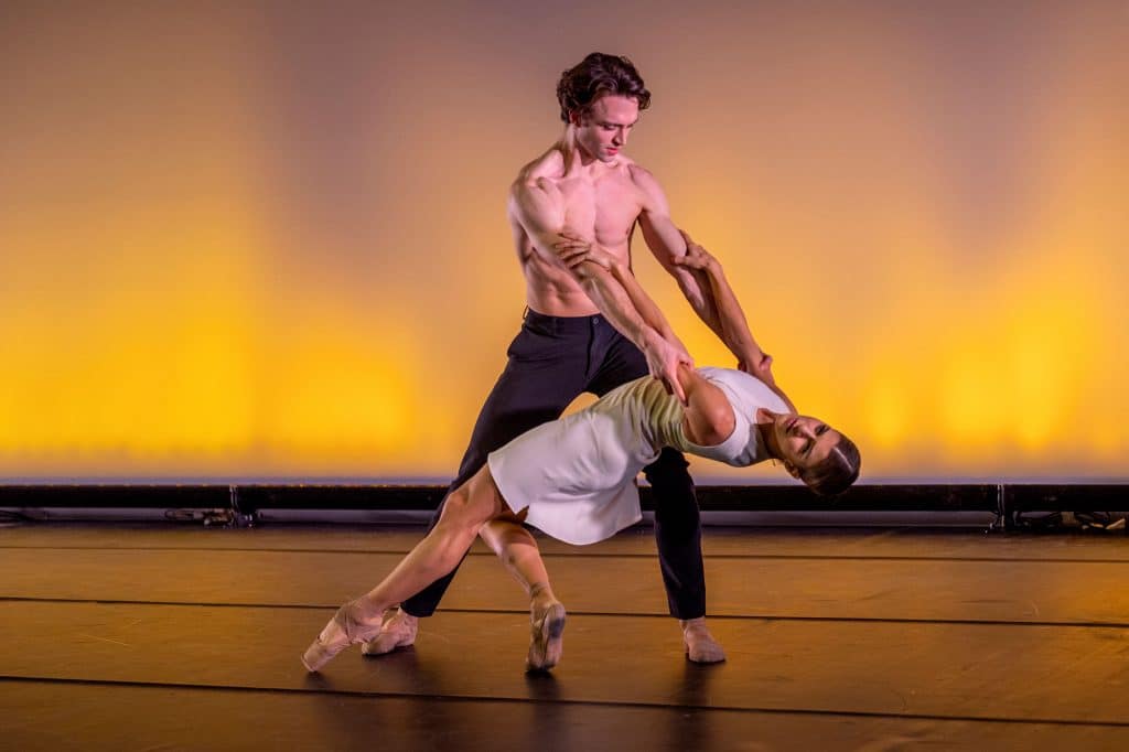 Web Matthew Ball and Mayara Magri Royal Ballet 1 | Professional Sprung & Vinyl Dance Floors | Harlequin Floors